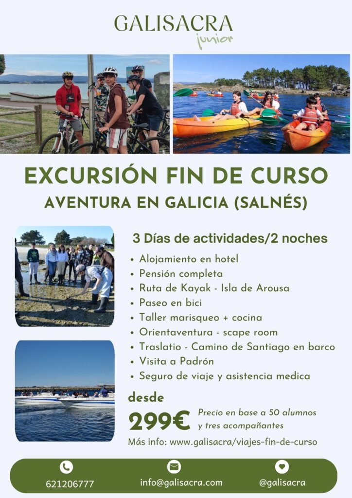 viaje fin de curso salnes